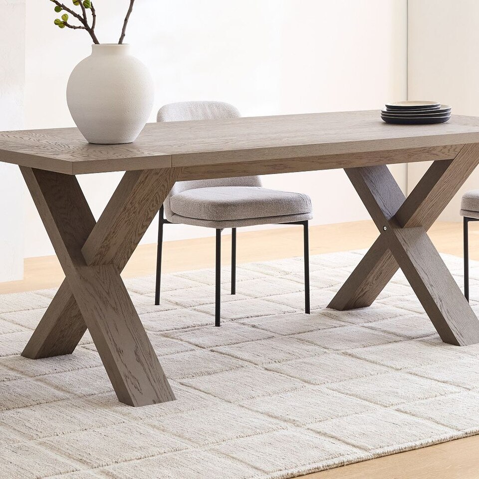 Holmes Dining Table (80", 102") West Elm UK